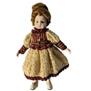 Porcelain Doll Collectible Grandma's blessing by Louis Nichole Victorian ‎ Dress